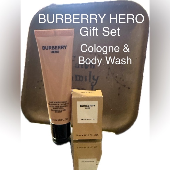 Burberry Mens Gift set! Great Gift! Comes Beautifully Wrapped 🎄🎁 Fast Shipping - Picture 6 of 6
